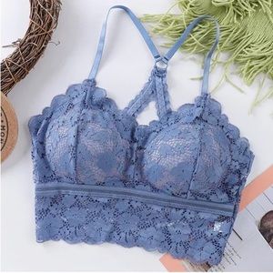 Blue Lace Bralette